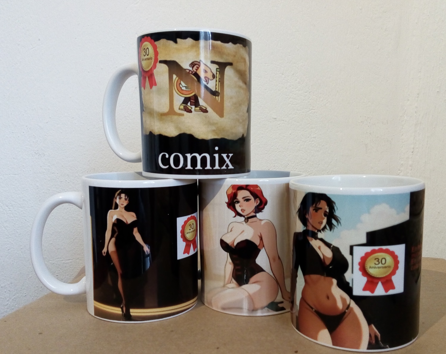 TAZAS 30 ANIVERSARIO
